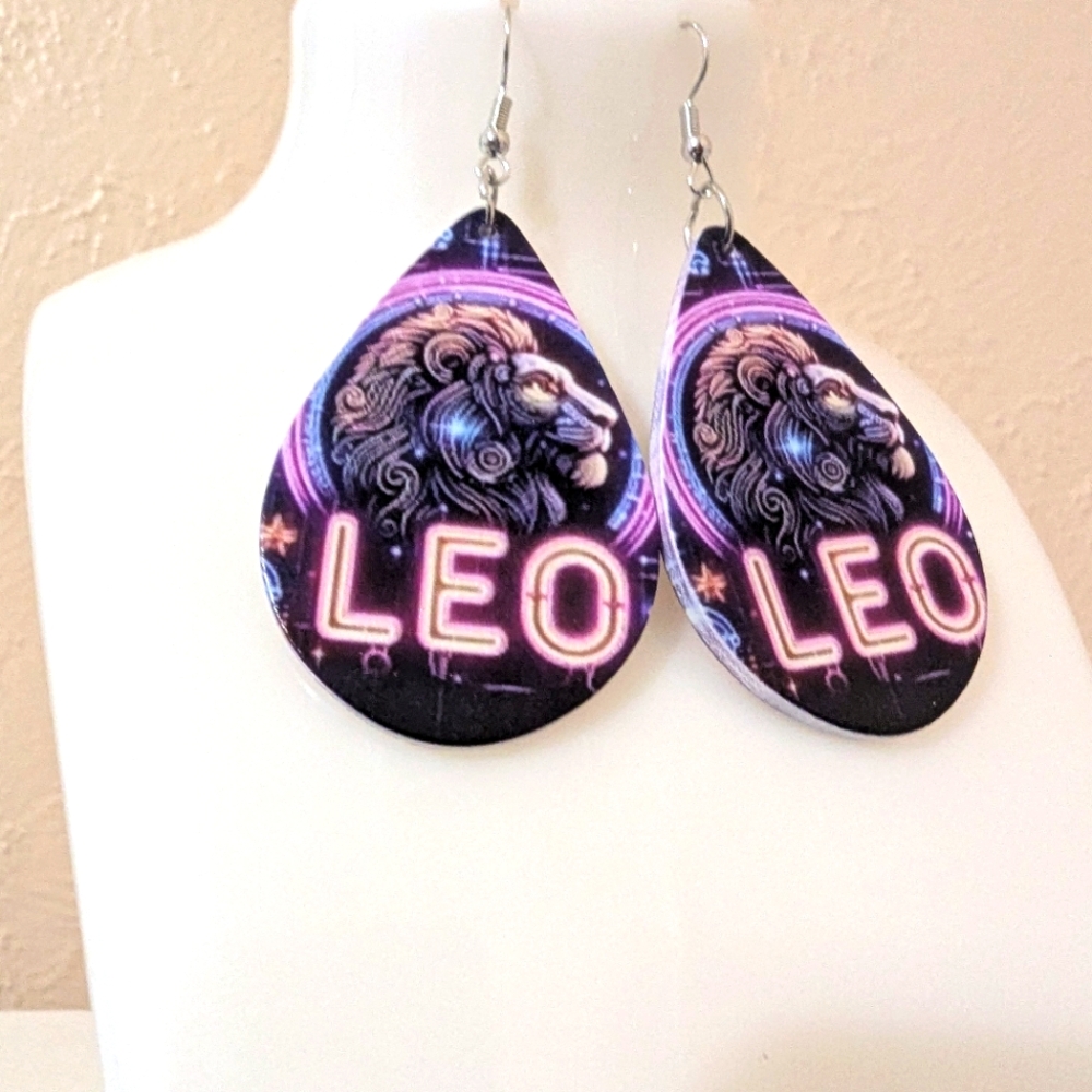 Leo Lion Earrings